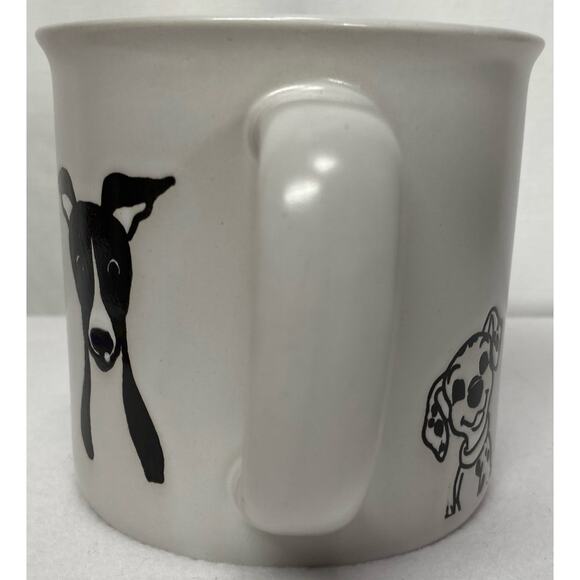 NWT Boston Warehouse Trading 18 oz Mug Dogs White - Picture 4 of 8